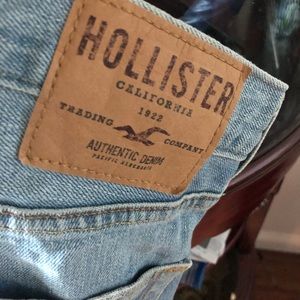 Hollister torn jeans